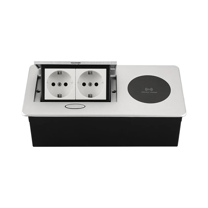 

VENSTPOW настольная розетка с USB Type C и беспроводной зарядкой