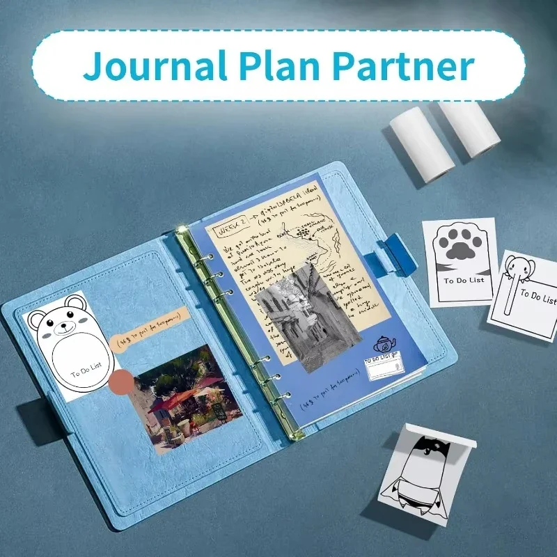 10 рулонов мини-бумаги для принтера бумага наклеек термопринтера 57X25 мм фото