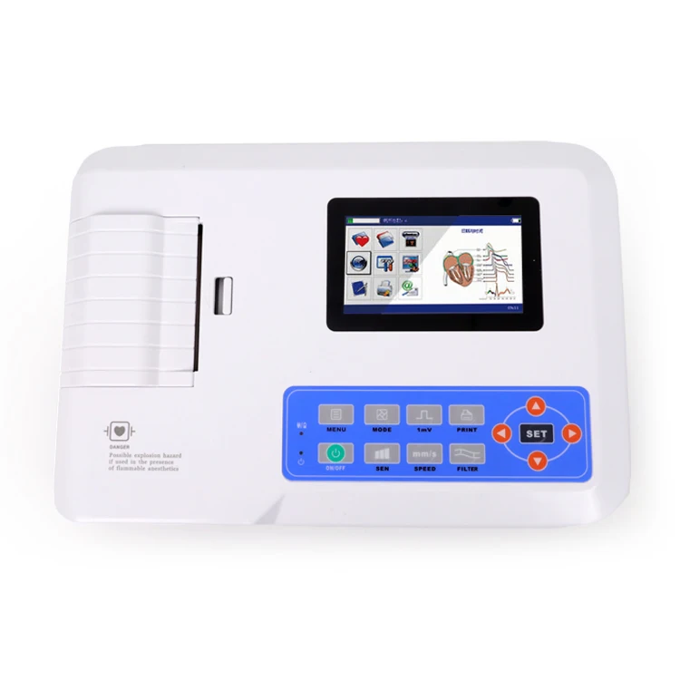 

CONTEC RTS ekg ecg monitor Electrocardiograph which can collect 12-lead ECG signal