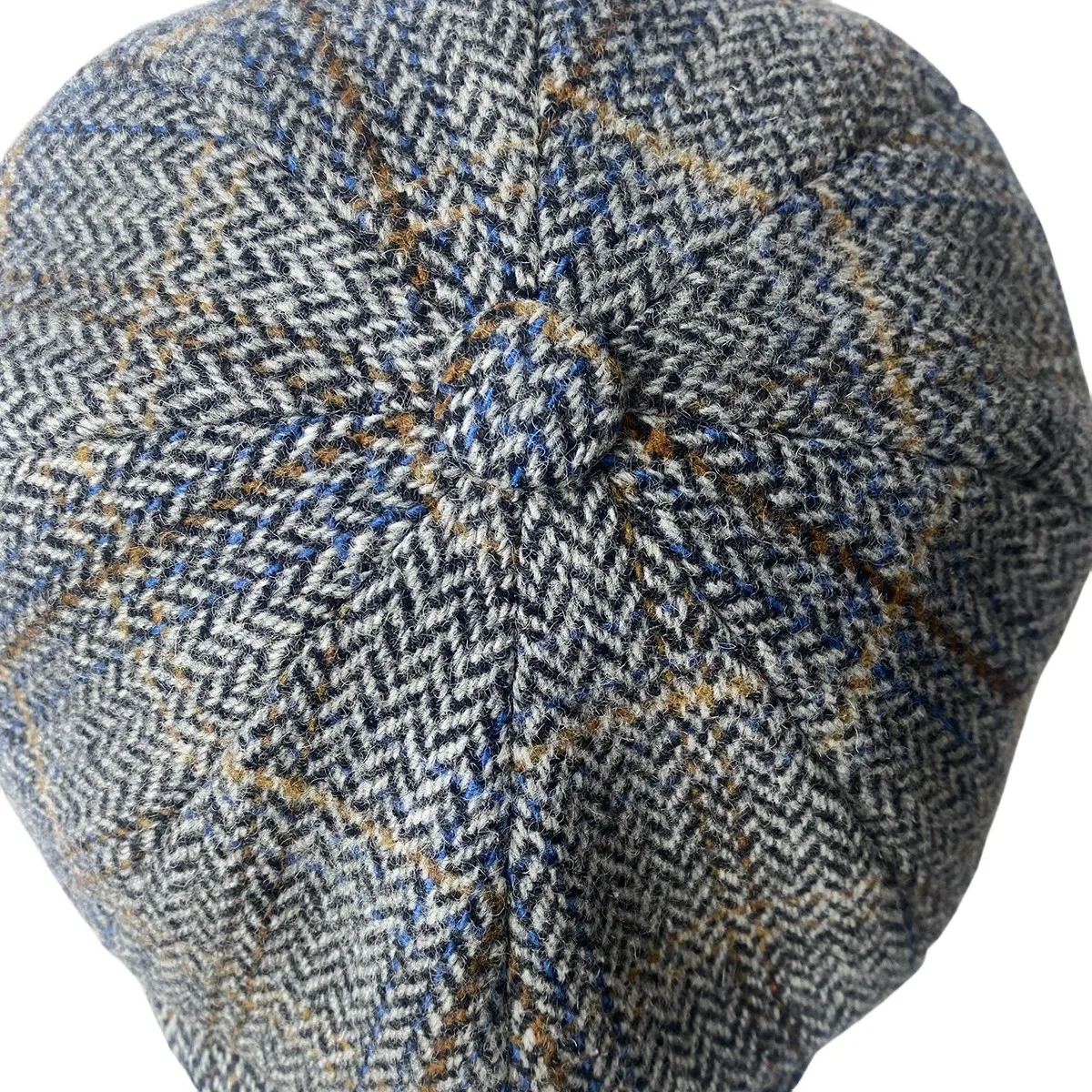 Шерстяная твидовая кепка газетчика британская Гэтсби Кепка для мужчин и женщин