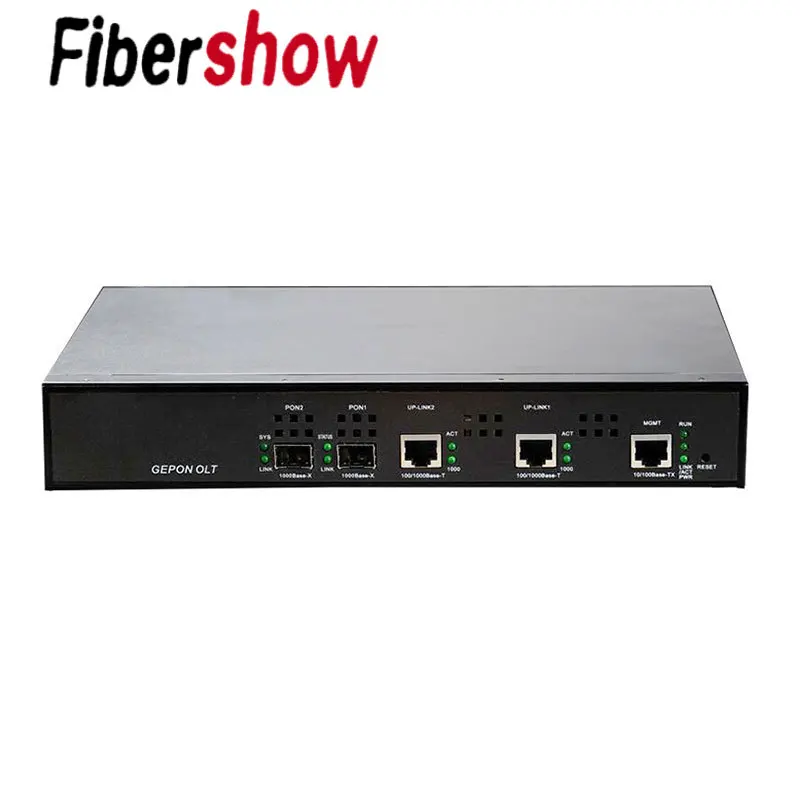 EPON OLT 2PON порты mini FTTH CATV несущий волоконно-оптический Малый GEPON 1 25G