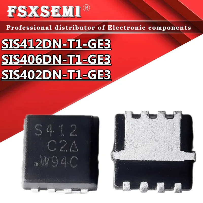 10 шт., электронная лампа, флэш-накопитель, 412, S406, S402, SIS412, SIS406, чипы SIS402, QFN