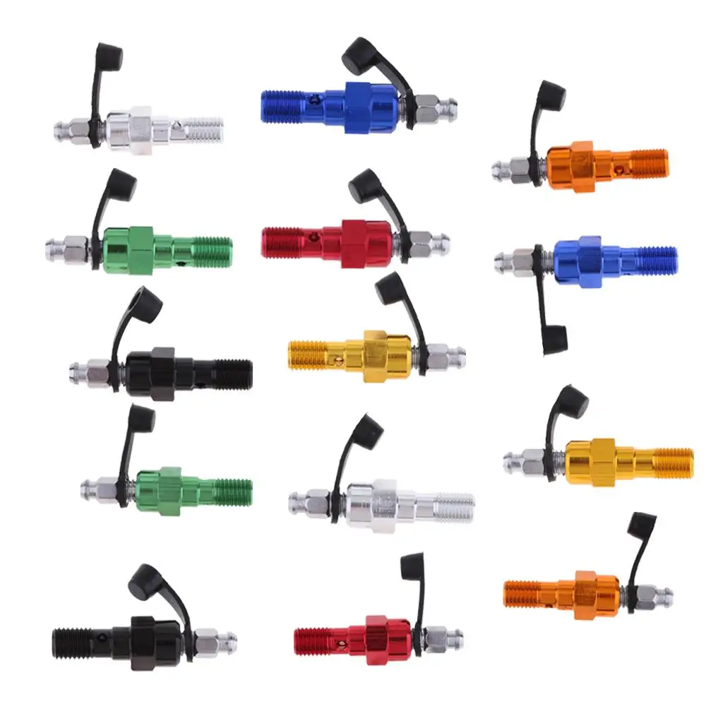 

Универсальные М10 одиночные гайки для прокачки болтов банджо 0 мм синие