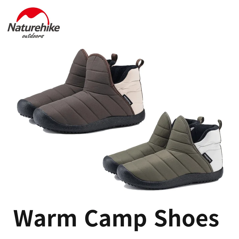 

Naturehike NEW Outdoor Cotton Camp Shoes Thickening Keep Warm Ultralight Men/Women Fashion Boots Waterproof Antiskid Rubber Sole