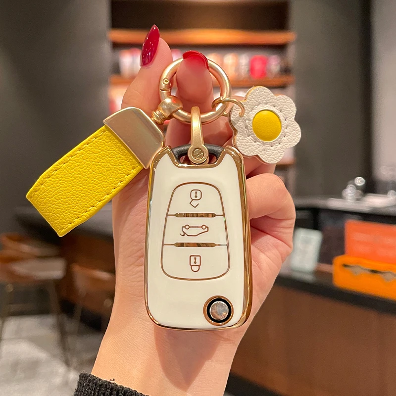 

TPU Car Key Case Cover For Hyundai I20 2010 I30 Ix20 Ix35 ix25 Elantra Accent for Kia Sportage Rio 3 Soul Optima Ceed Pro K5 K2