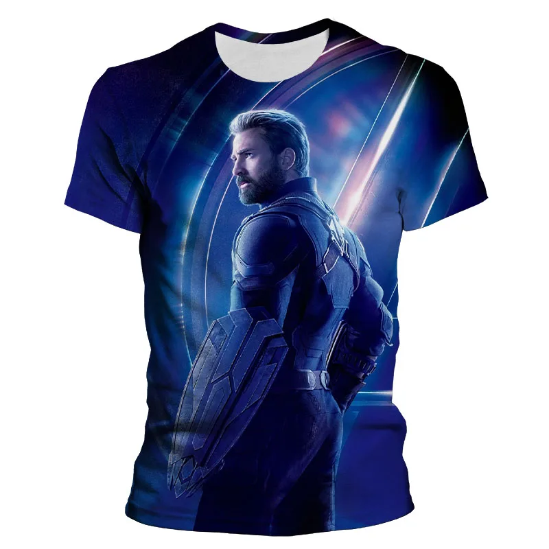 Футболка Мужская/женская оверсайз с 3D-принтом модная рубашка короткими рукавами
