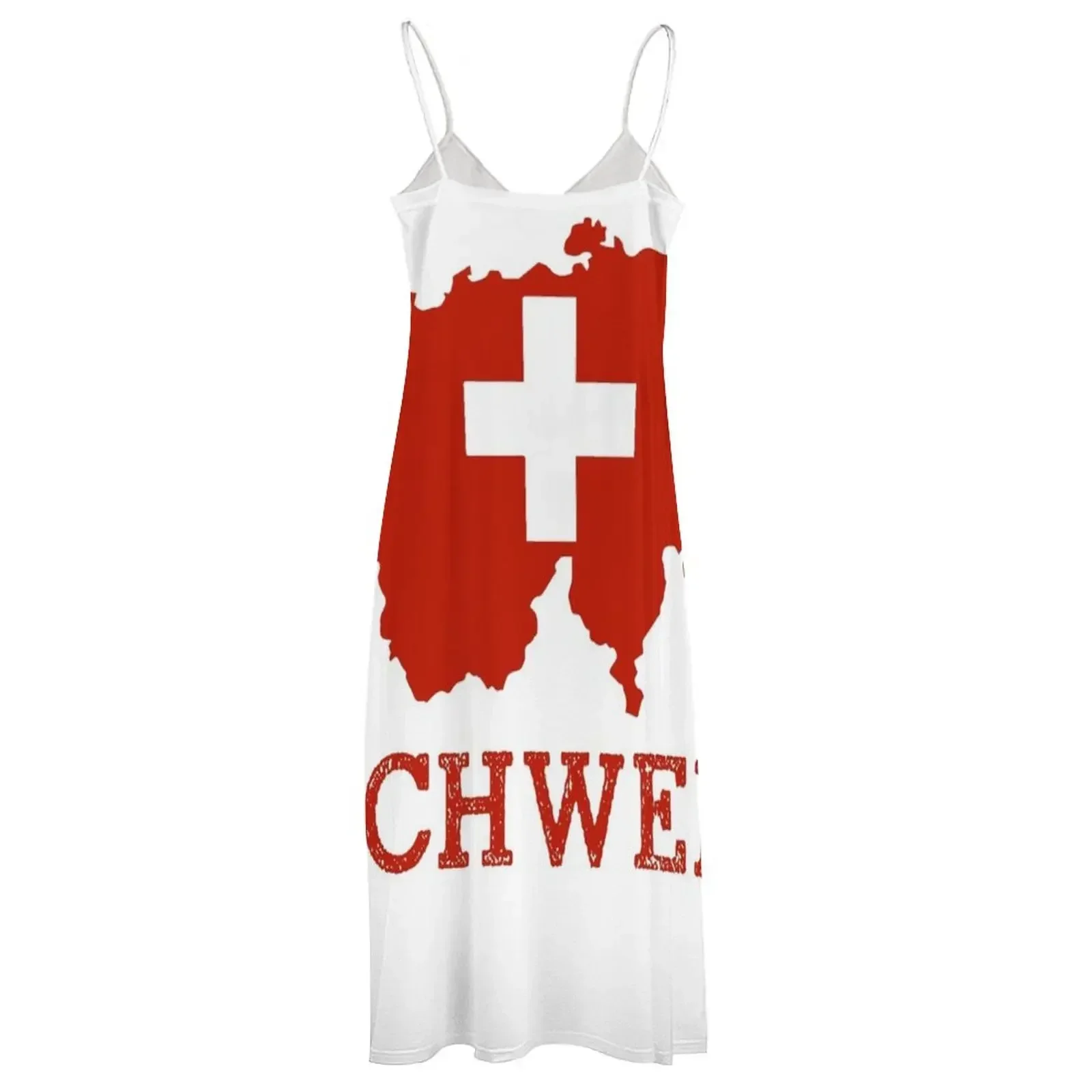 Платье без рукавов Швейца Платья торжественное платье для женщин