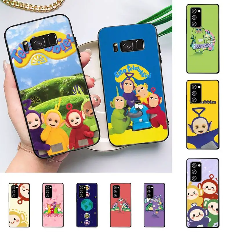 

Anime Cartoon T--Teletubbies Phone Case For Samsung Galaxy J4 plus J6 J5 J72016 J7prime cover for J7Core J6plus