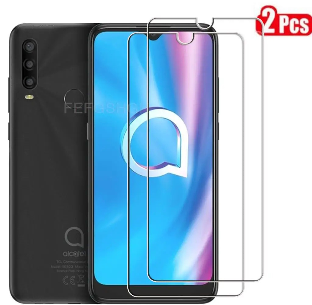 Защитное закаленное стекло HD для Alcatel 1SE 6,22 дюйма 2020 5030F, 5030U, 5030D _ черная защита экрана, защитная пленка