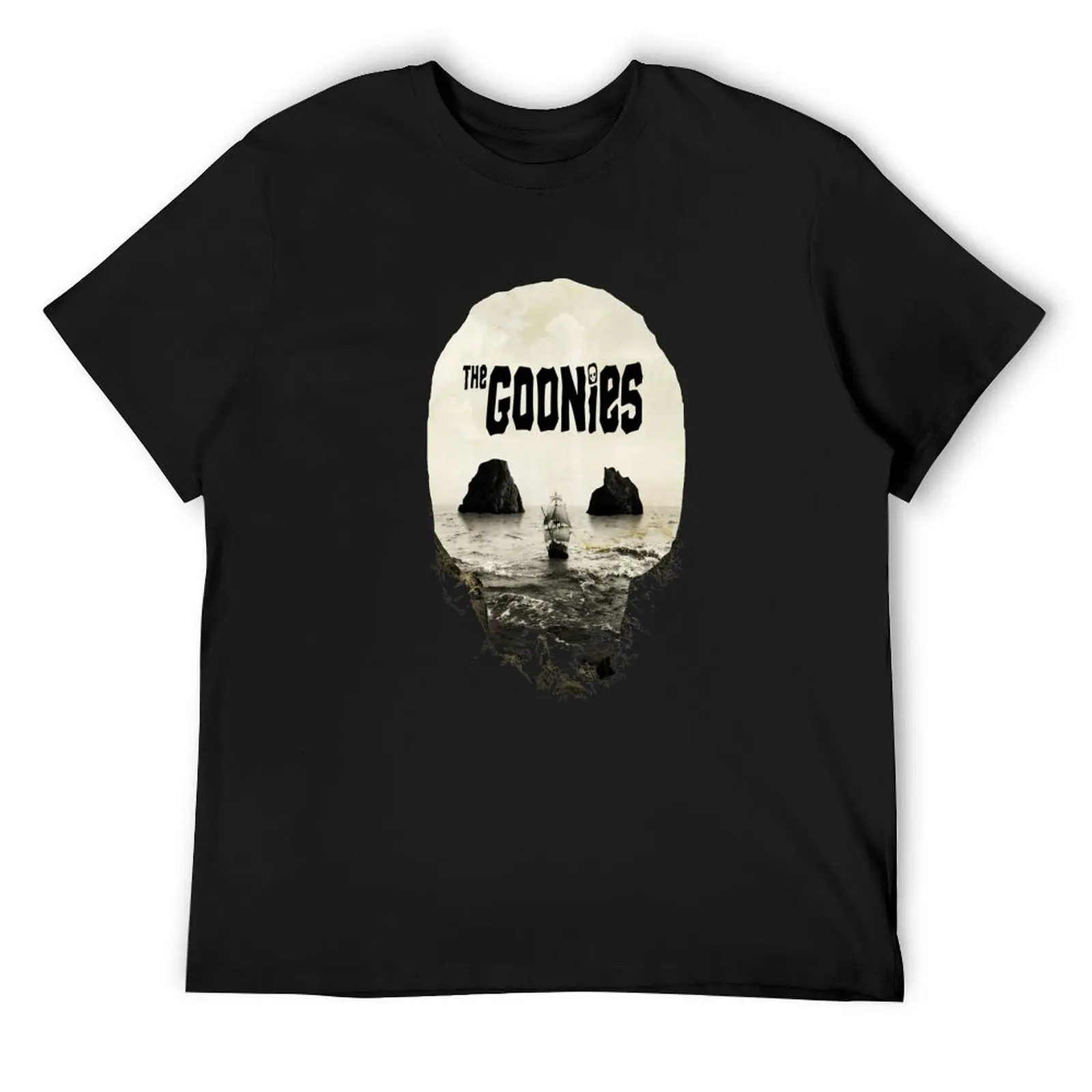 Goonies футболка оверсайз аниме футболки для мужчин хлопок