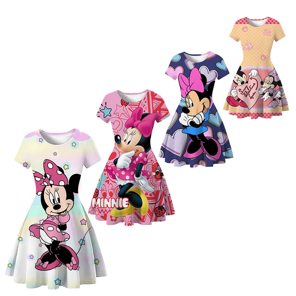 

Disney Encanto 3D Summer Princess Dress For Girls Cosplay Short Sleeve Kids Dress Children Party Birthday Elegance Vestidos