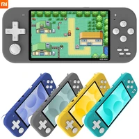 xiaomi 4 3 inch handheld portable console with ips screen 32gb 8gb 2500 free games for super nintendo dendy nes child genuine