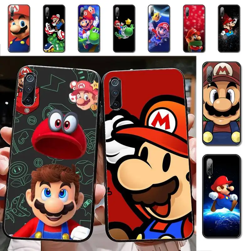 

BANDAI Mario Phone Case for Xiaomi mi 5 6 8 9 10 lite pro SE Mix 2s 3 F1 Max2 3