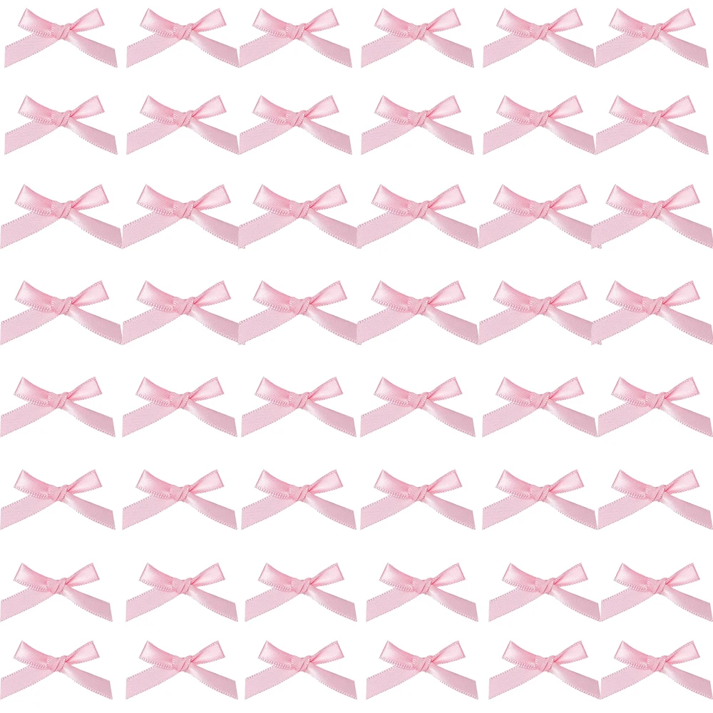 

Мини-банты из атласной ленты 30/50 шт