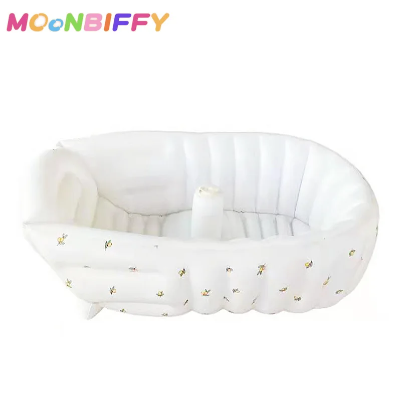 

Multifunctional Baby PVC Inflatable Baby Bathtub Chair Cute Bear Foldable Baby Tub Summer Infant Bathing Stool Swimming Pool
