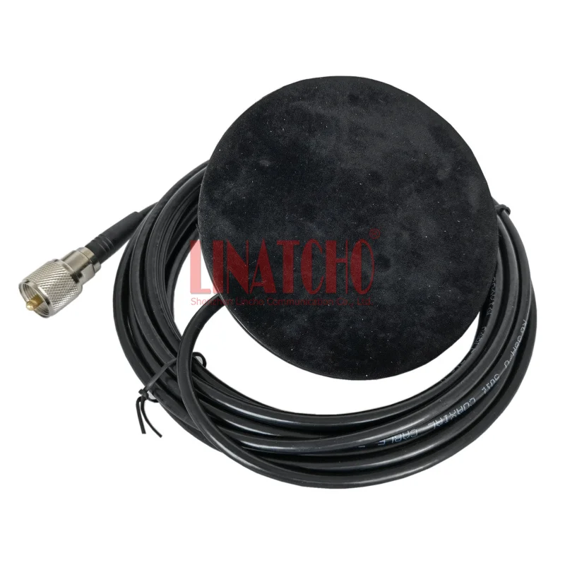 PL259 Car Antenna K-115M Strong Magnetic Base Magnet 4 Meters RG58U Cable Can be Freely Changed