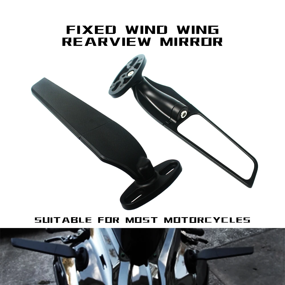 

Motorcycle Mirrors Modified Wind Wing Adjustable Rotating Rearview Mirror For HONDA CBR1000RR Fireblade CBR600RR CBR 600 RR