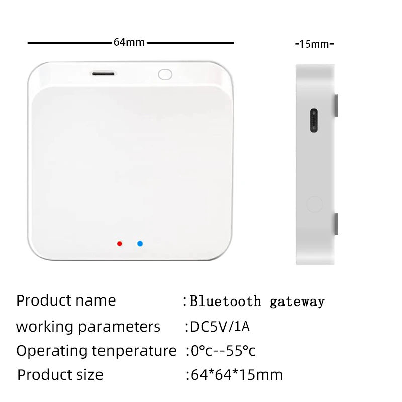 Смарт-шлюз Tuya M1 с поддержкой Bluetooth и Wi-Fi 2 4 ГГц |
