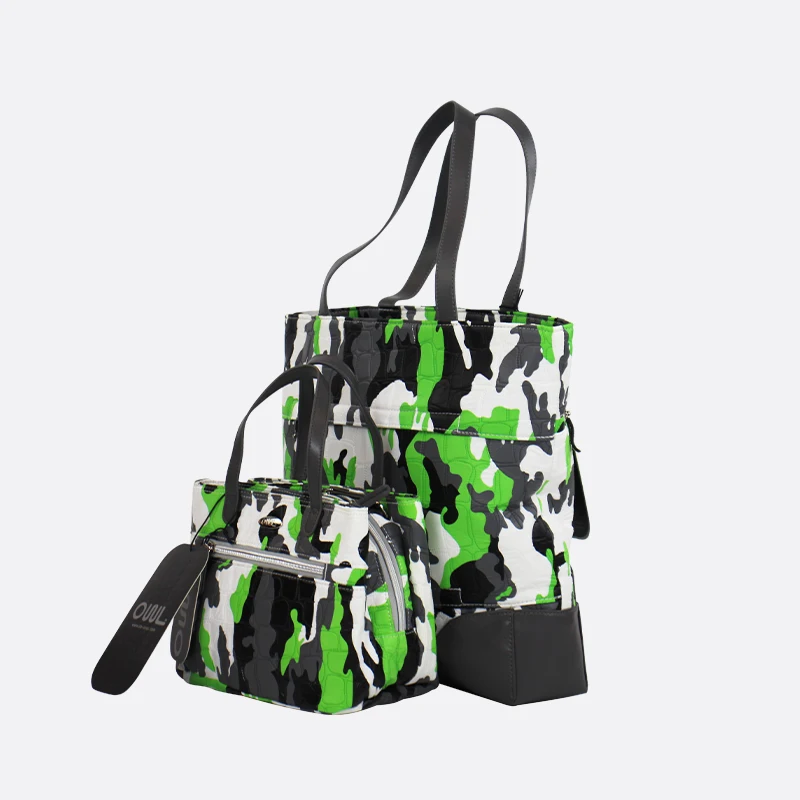 

Golf clothing bag handbag fashion camouflage mother bag waterproof fabric velvet lining