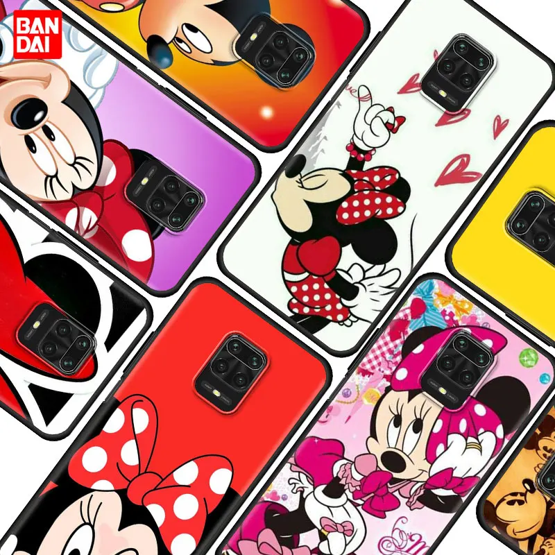 

Minnie Mouse Comic Anime Animation Case for Xiaomi Redmi Note 7 8 9 9s 10 11 8T 11T Pro Plus 5G 4G Thin Silicone Luxury Cover