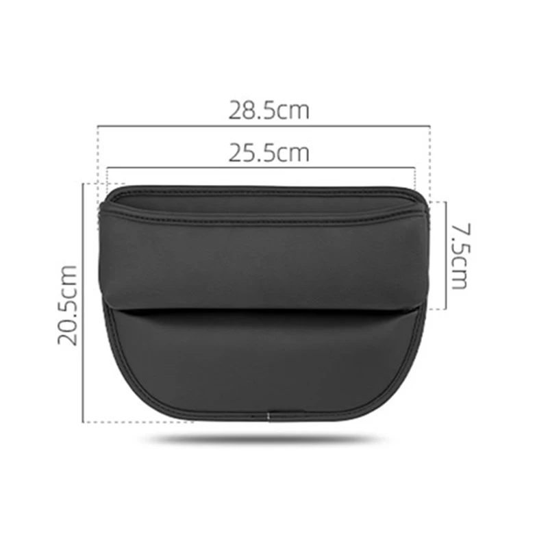 2023 Car Seat Slit Gap Organizer Storage Box Leather Wallet Phone Holder For Peugeot 206 207 308 408 508 RCZ 208 3008 2008 4008 images - 6