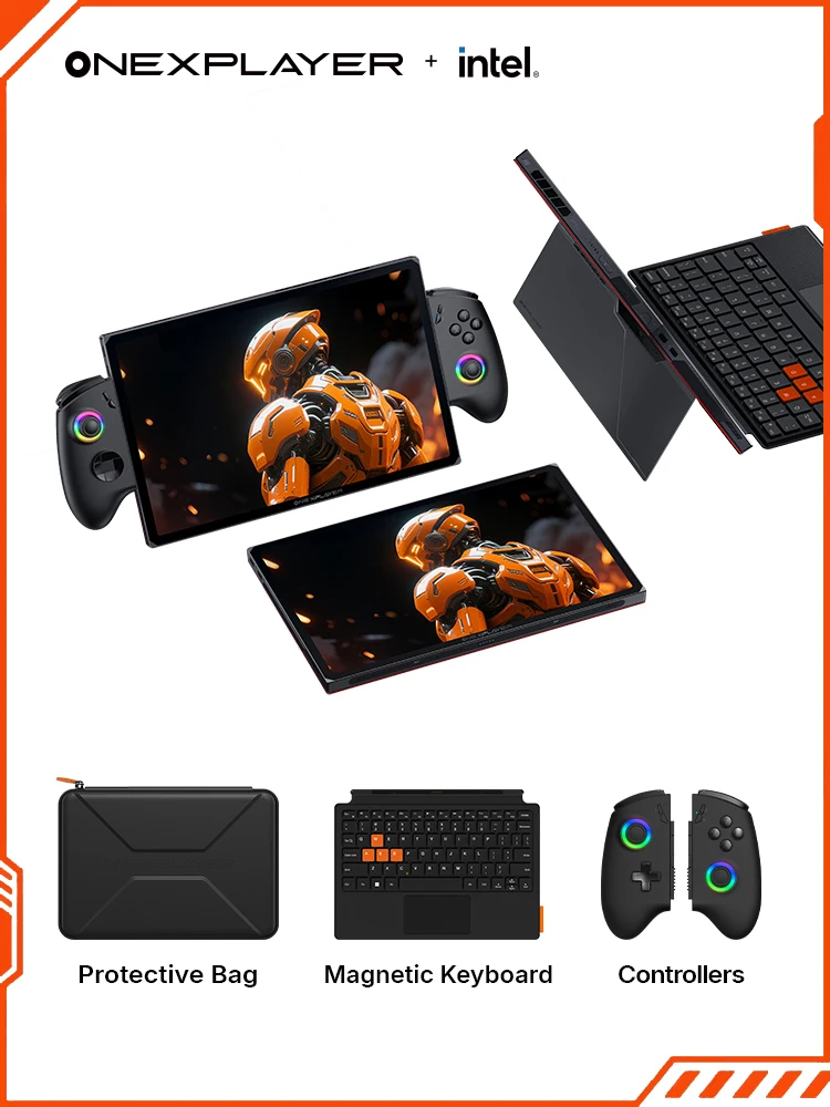 Игровой портативный ПК OneXPlayer X2 3-в-1, 10.95-дюймовый экран 2.5K 120 Гц. Съемные контроллеры-переключатели (art.: 3920dbfcbe3e2) - 3920dbfcbe3e2