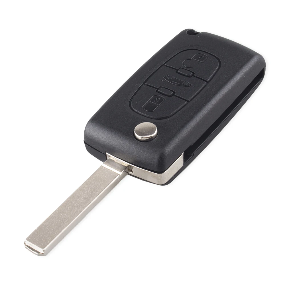 Чехол KEYYOU для дистанционного ключа Peugeot 207 307 308 407 607 807 Citroen C2 C3 C4 C5 C6 складной чехол