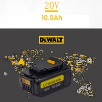 for dewalt 18v 20v 10 0ah dcd780 dcb200 electric drill wrench electric hammer drill lawn mower battery charger combination kit