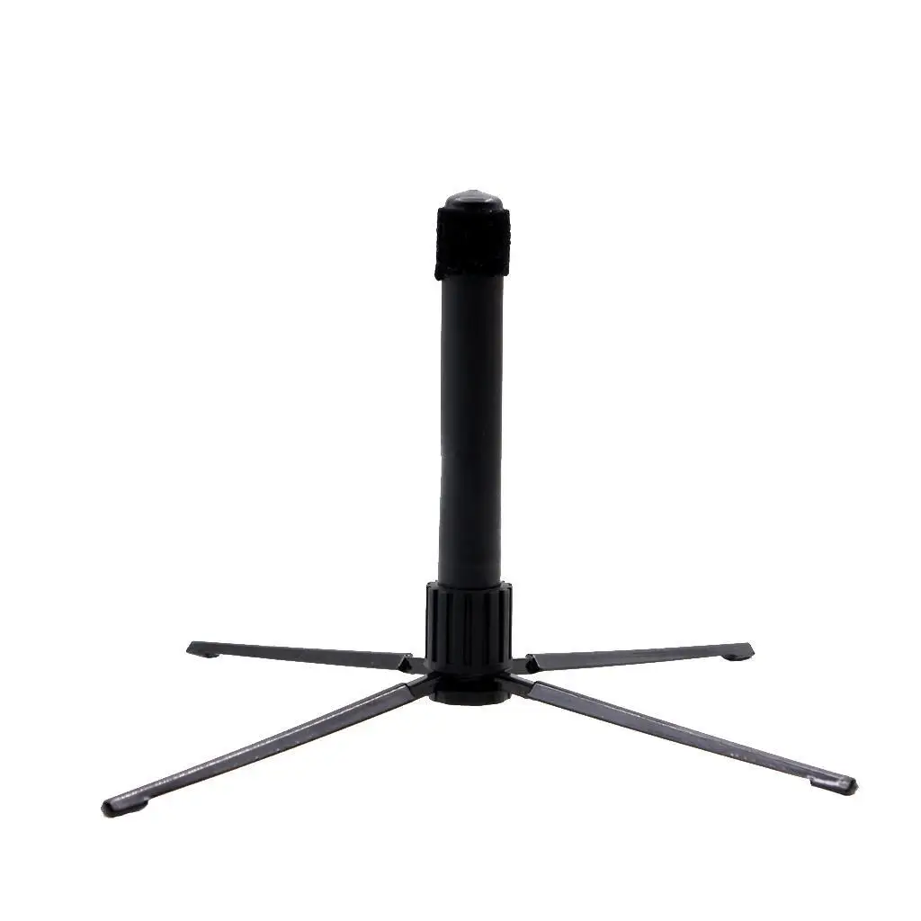 

Adjustable Quadripod Flute Holder Metal Woodwind Instrument Stand Accessory