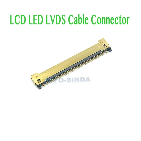 Новый светодиодный кабель LVDS с ЖК-дисплеем, 40-контактный разъем для MacBook Pro A1286 A1297 2008 2009 2010 2011 2012 года