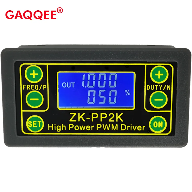 

8A 150W Signal Generator Dual Mode PWM Motor Speed Controller Square Wave Regulator Frequency Duty Cycle Adjustable Module