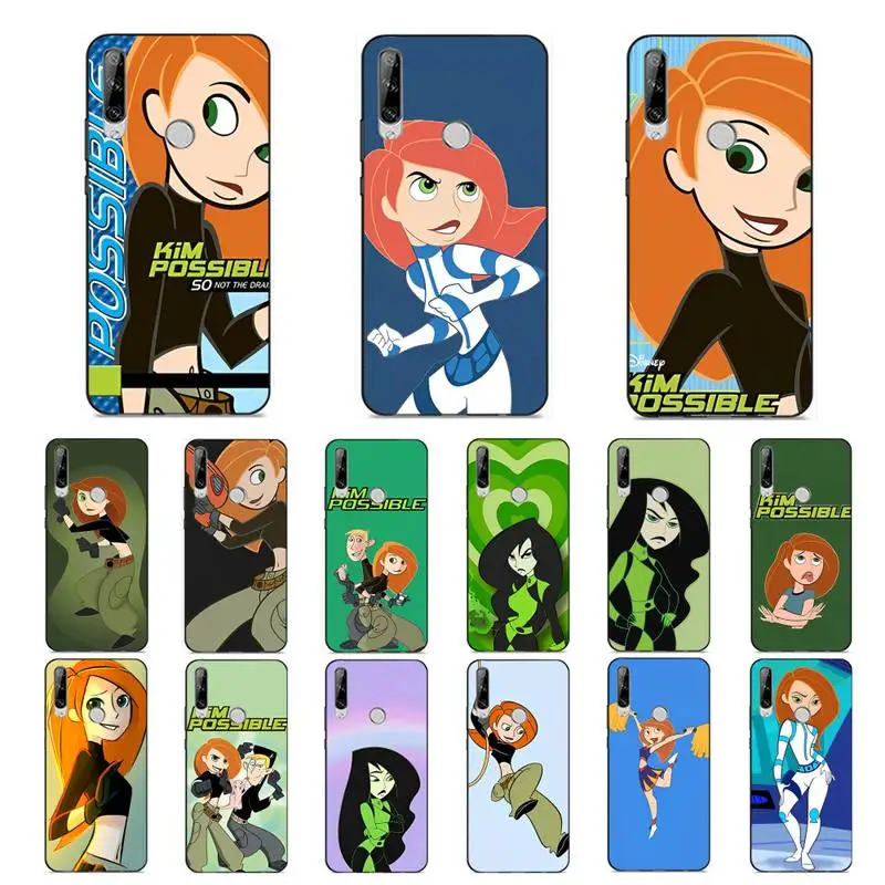 

Disney Kim Possible Phone Case for Huawei Y 6 9 7 5 8s prime 2019 2018 enjoy 7 plus