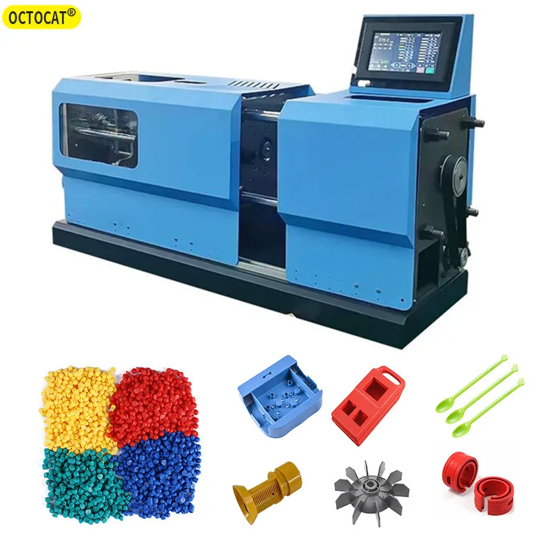 

Mini-100/Mini-250 Mini Desktop Micro Injection Moulding Machine 2T/4T Injection Pressure Molding Making Sample Tools