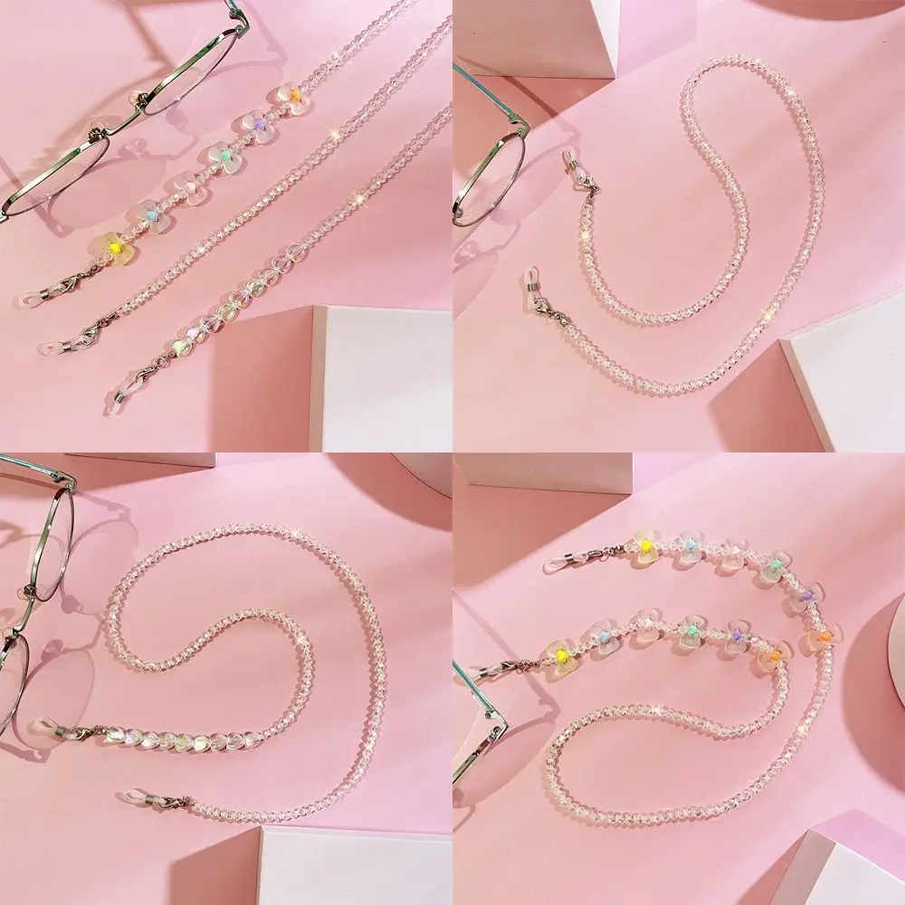 

Heart shape Bowknot Glasses Chain Eyeglass Lanyard Men Women Vintage Fashion Eye wear Accessories Glasses Necklace Mask Strap