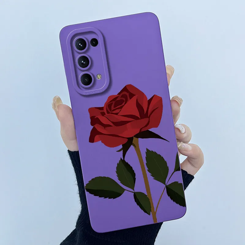 New Design Casing For OPPO Reno5/5 Pro 5G/4 4G/4 4G/6 4G Cartoon Labubu Liquid Protective Silicone Soft TPU Phone Cover Case