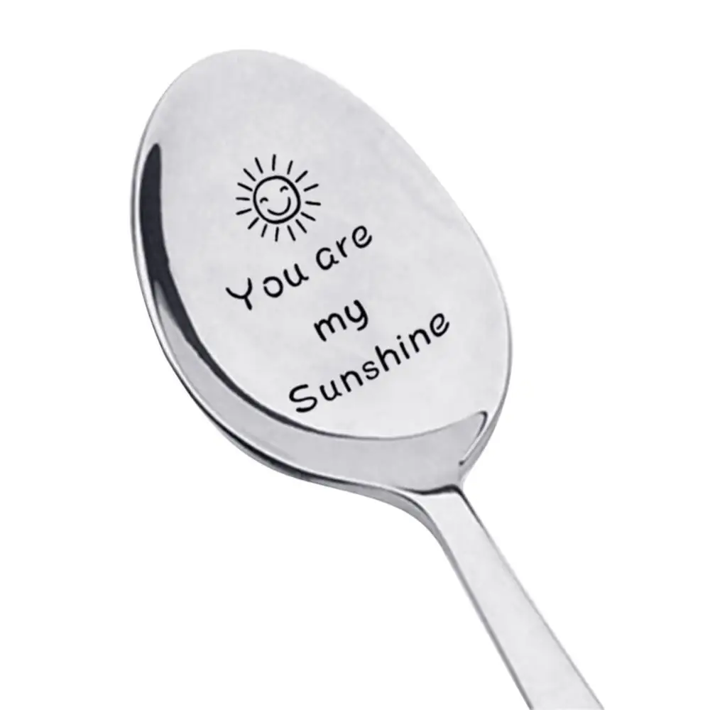 

Stainless Steel Tableware Portable Household Peanut Butter Rice Soap Spoon Gift