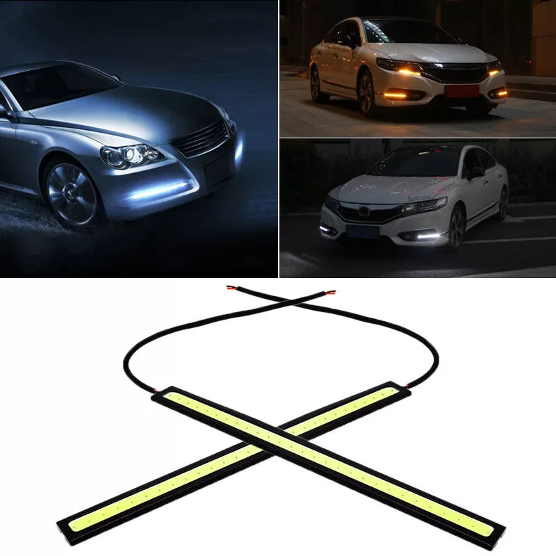 

17cm Universal Daytime Running Light Car COB DRL LED Strip Light External Lights Auto Waterproof Car Styling Led DRL Lamp