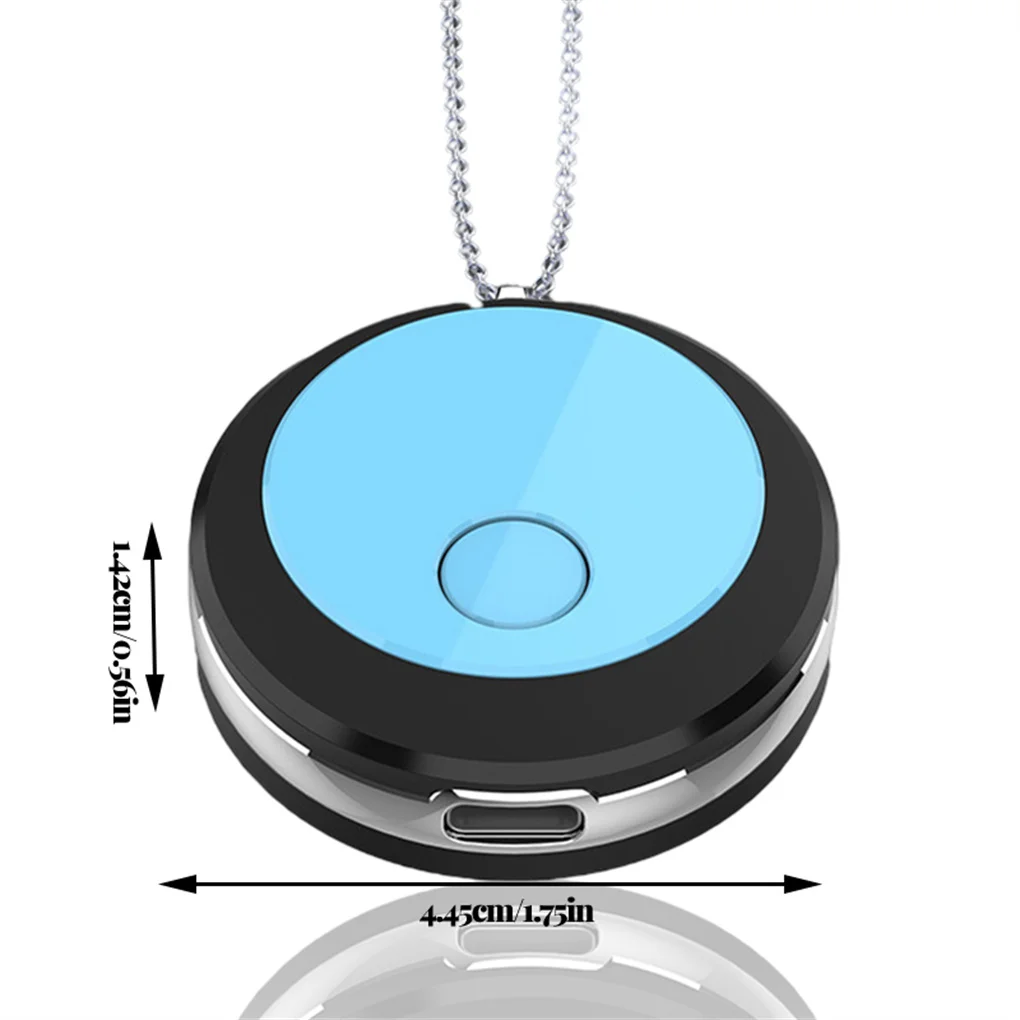 

Мини Воздушный фильтр ожерелье Портативный двойной отрицательный ион средство для удаления запаха низкий уровень шума подвесной очистите...