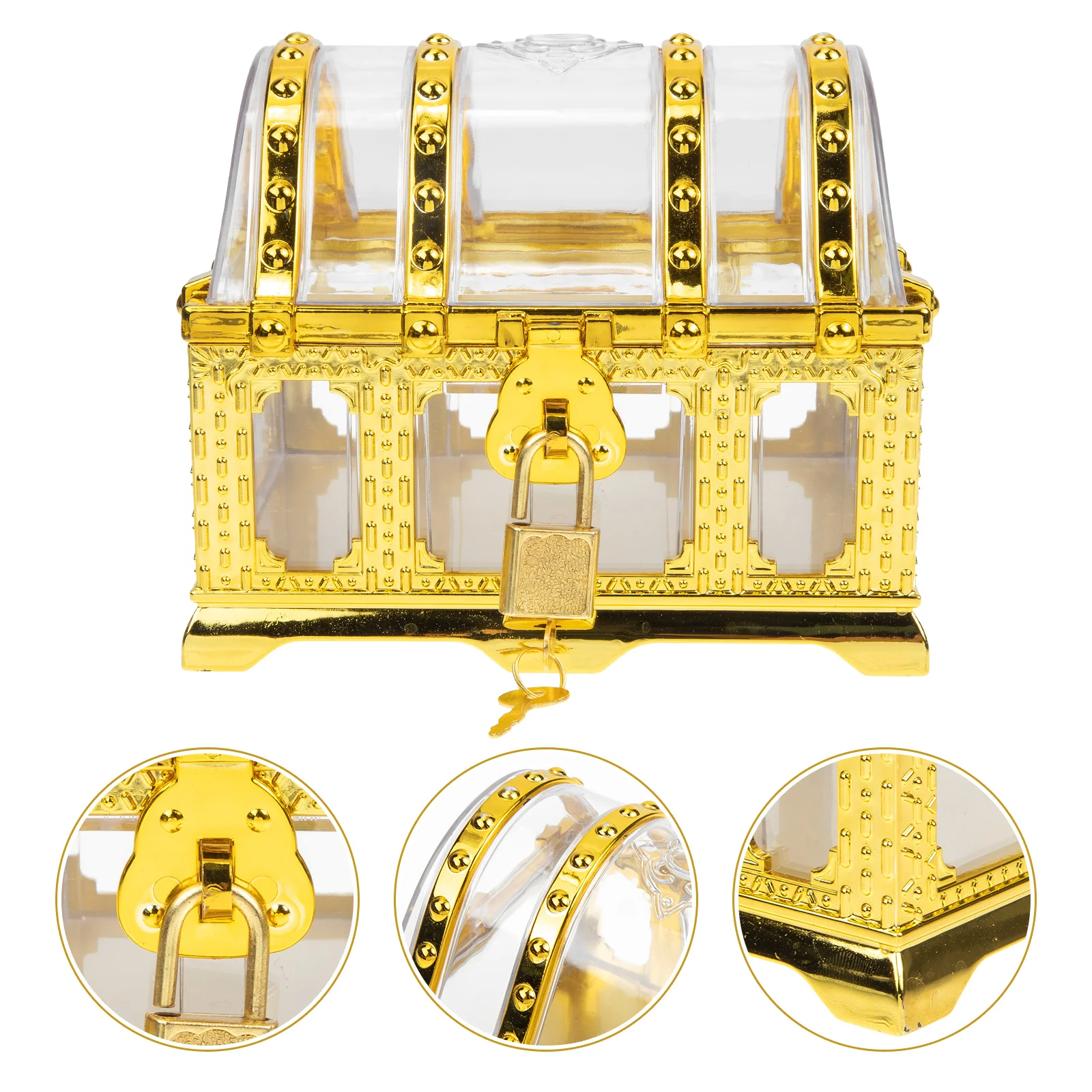 

Treasure Boxpirate Kids Jewelry Really Useful Boxes Vintage Toys Smallpartypretend Storage Clear Organizer Keepsake Toy Wedding