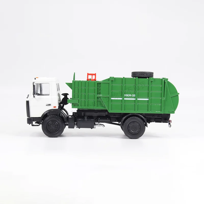 

1/43 Scale Alloy Die Casting Car Model Russian Urban Heavy Garbage Truck MKM-35 5337 High-end Collection Family Gift