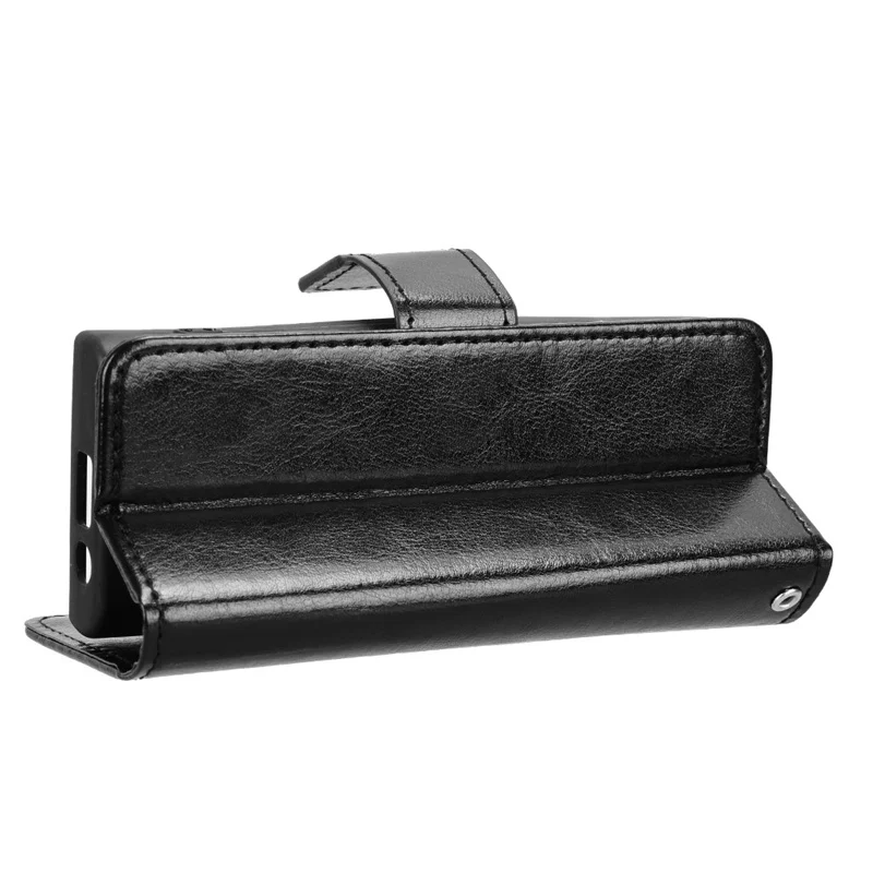 Подходит для Nokia 108 4G 2024 кожаный чехол Crazy Horse из искусственной кожи подходит