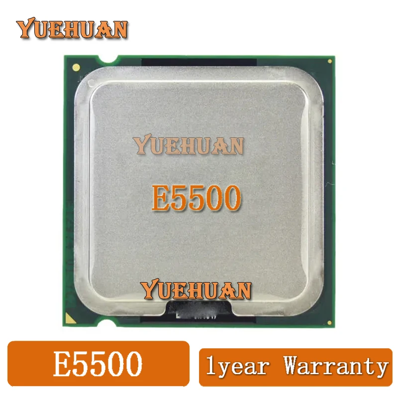 

lntel E5500 Desktop Intel Pentium Cpu E5500 2.8GHz 2MB/ processor LGA 775 scrattered pieces (working 100% )