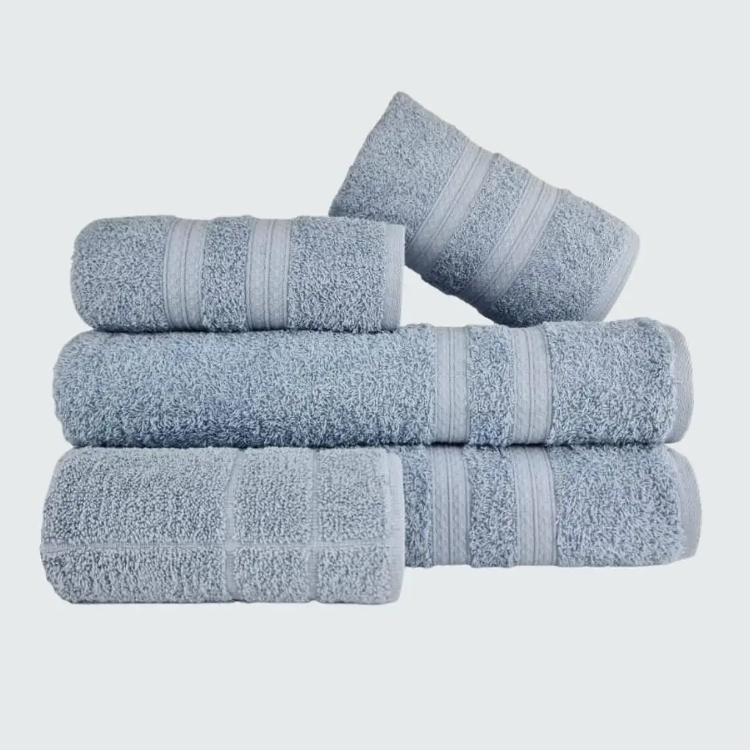 

de Toalha de Banho Felpuda 5 Peças 100% Algodão Coleção Lisboa Premium - Azul Claro car wash clean detailing towel