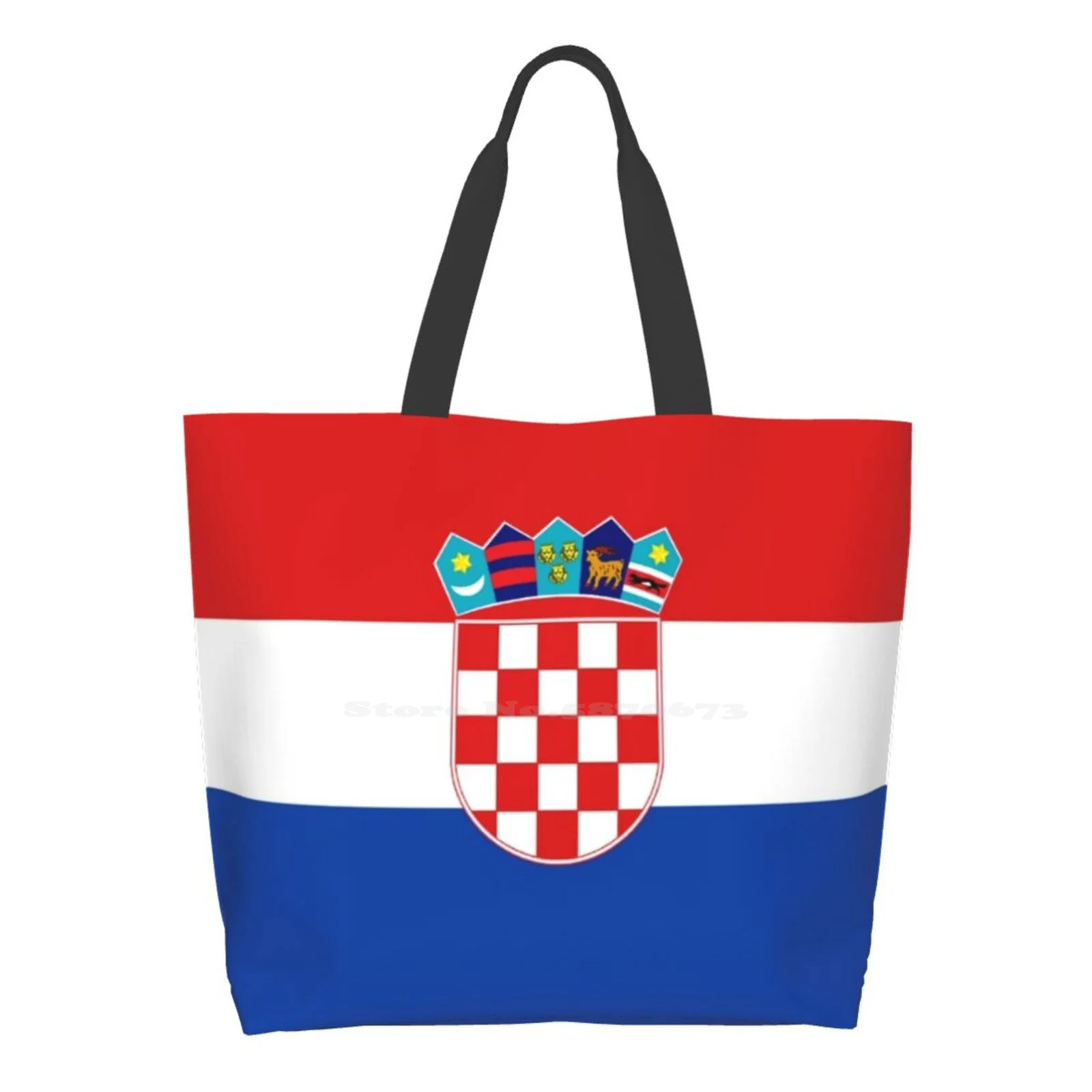 

Сумка на плечо для девушек с флагом Хорватии, большой размер
