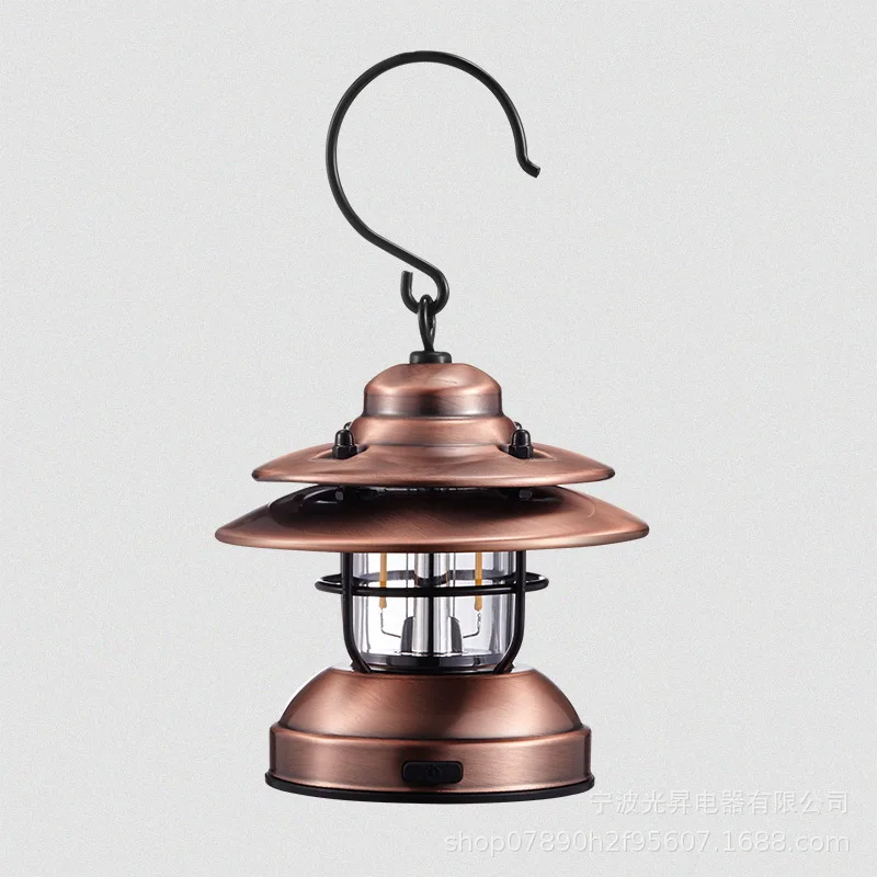

Outdoor Camping Lamp Multi-function Retro Horse Atmosphere Portable Pendant Lamp USB Charging Emergency キャンプグッズ 캠핑랜턴