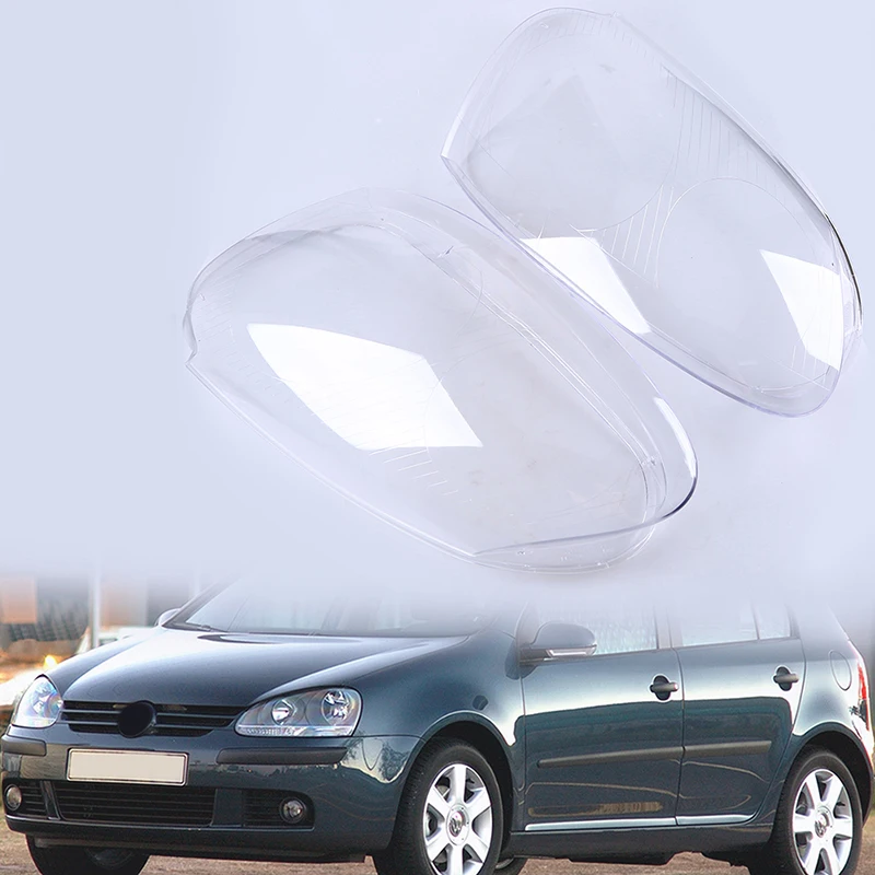 

Крышка объектива фары замена водителя пассажирская Сторона Подходит для 2006-2009 Volkswagen Rabbit передняя левая и правая световая маска