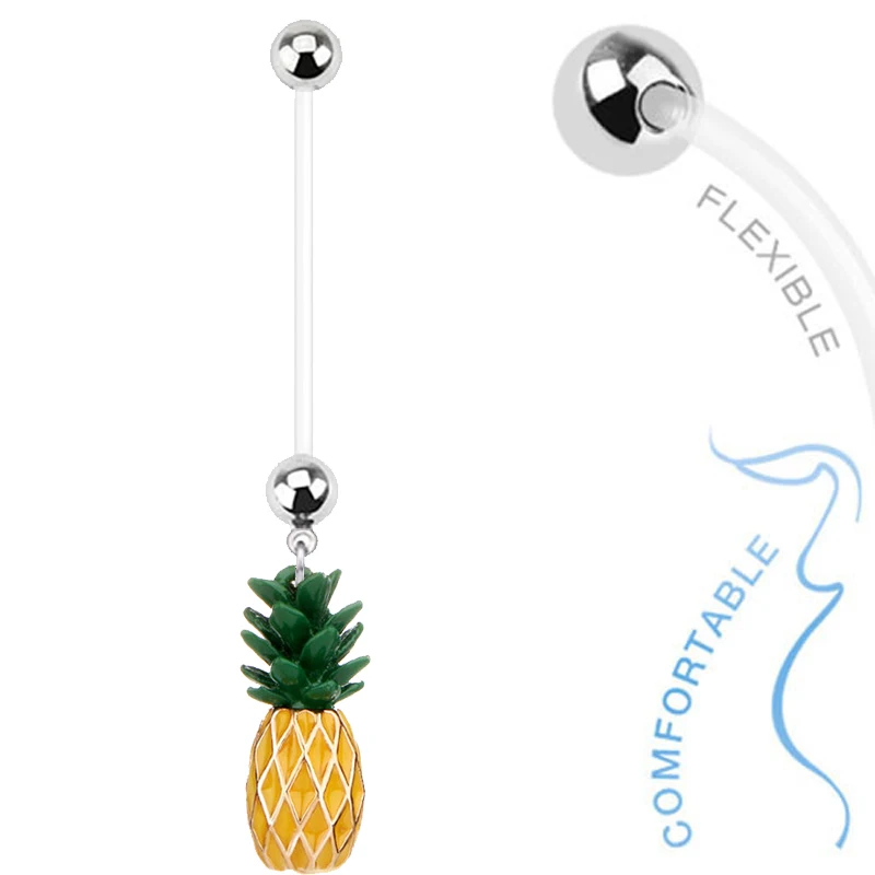 1 шт. 9 видов стилей модные болтающиеся колечки для беременных пупка и кольца с