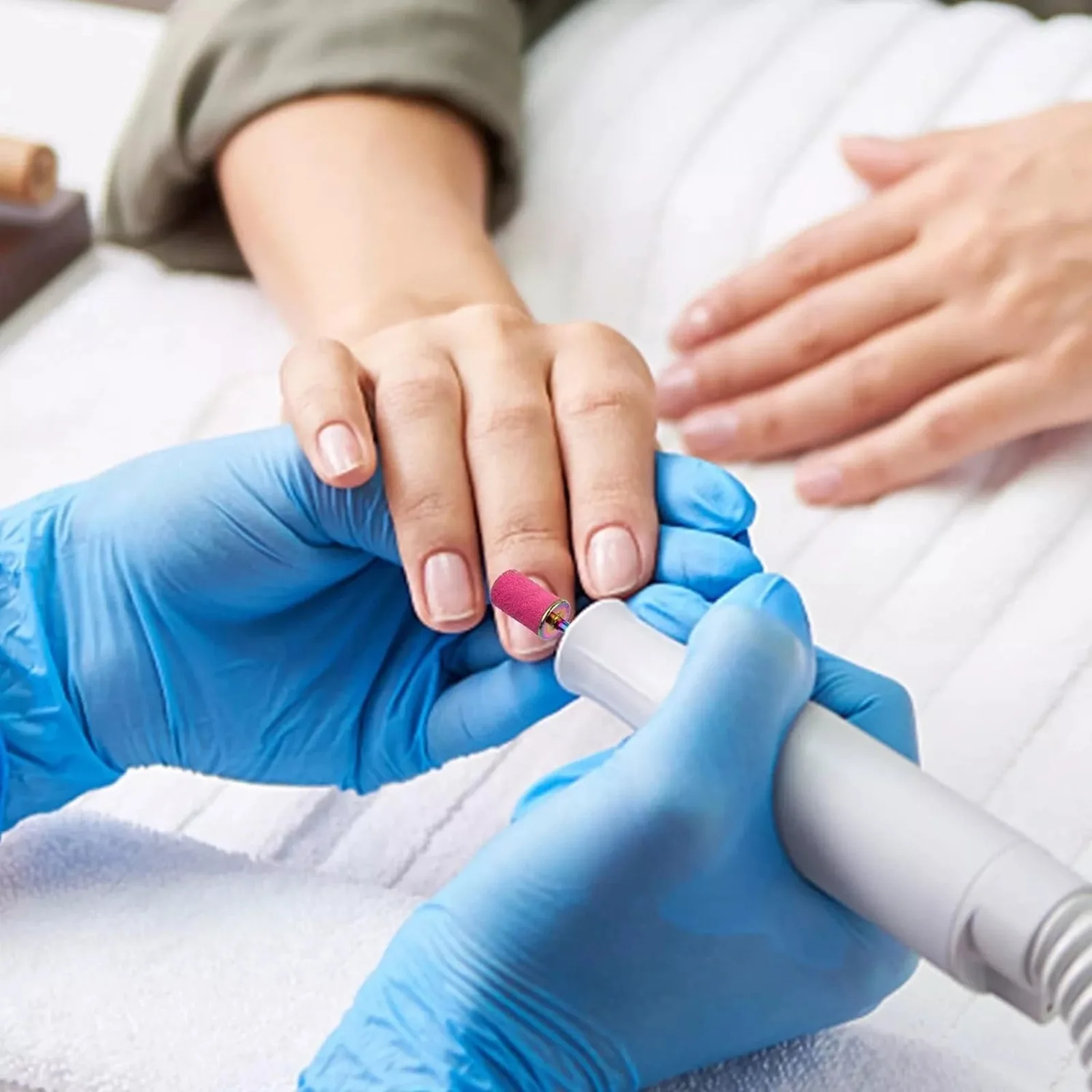 210 шт./лот шлифовальные ленты для ногтей сверла Аксессуары машинки маникюра