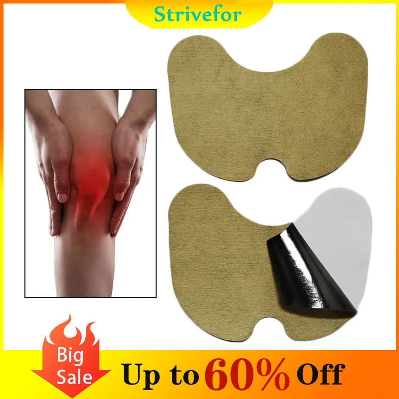 

8-40pcs Knee Pain Relief Patches Wormwood Stickers Joints Ache Rheumatoid Arthritis Pain Relieving Patch Health Care BT0461