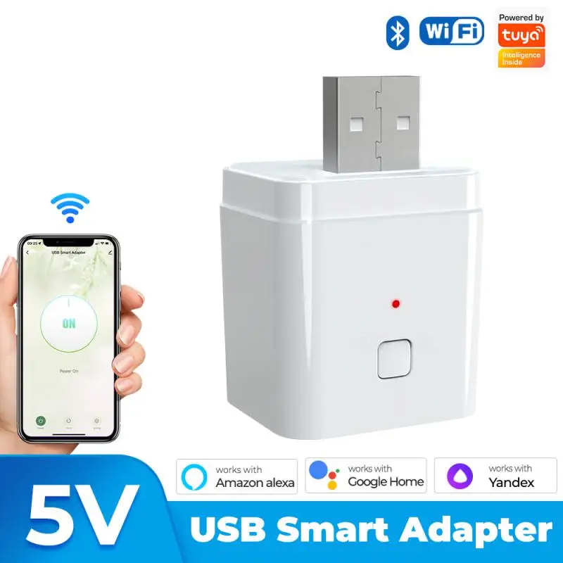 Switch 5v2a Wifi Power Adapter Charging Head App Voice Timing Control Alexa Google Home Alice